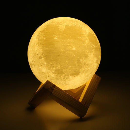 3D Moon Lamp LED Touch Switch