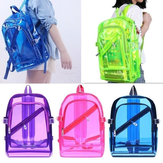 Backpack-Transparent Waterproof PVC Clear Plastic