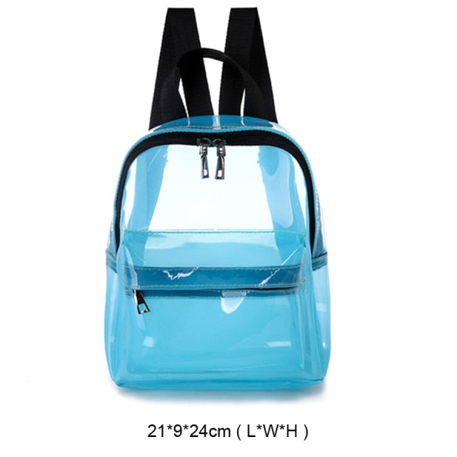 Backpack Transparent Waterproof PVC